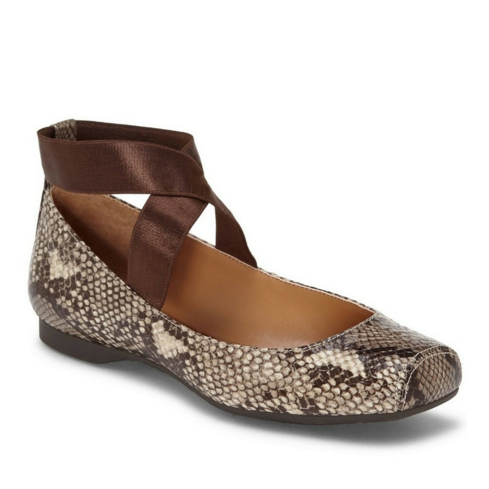 JESSICA SIMPSON Mandalaye Snake Print Ballet Flats size 6 - Picture 2 of 6